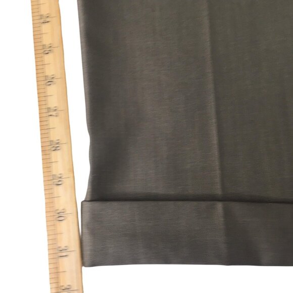 Perry Ellis America Dress Pants Mens 40x32 Brown Pleated Cuffed Front Slacks - Picture 8 of 16